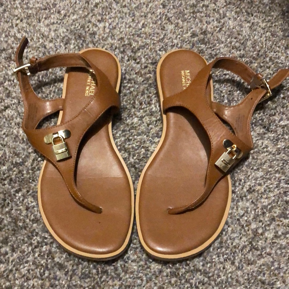 Michale Kors padlock sandals